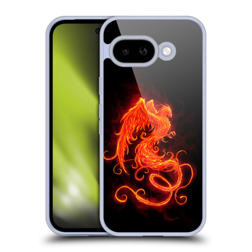 Christos Karapanos Phoenix On Fire Soft Gel Case for Google Pixel 9A