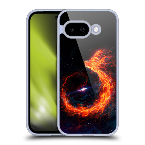 Christos Karapanos Phoenix Out Of Space Soft Gel Case for Google Pixel 9A