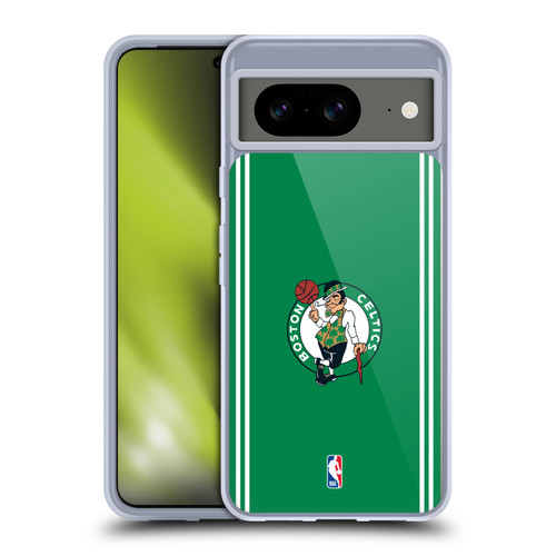 NBA Boston Celtics Logo Green Design Soft Gel Case for Google Pixel 8