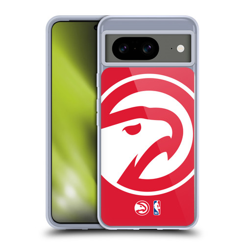 NBA Atlanta Hawks Logo Oversized Soft Gel Case for Google Pixel 8