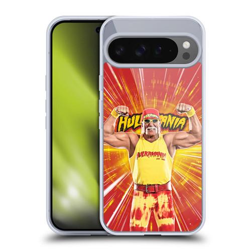 WWE Hulk Hogan Portrait Soft Gel Case for Google Pixel 9 Pro XL
