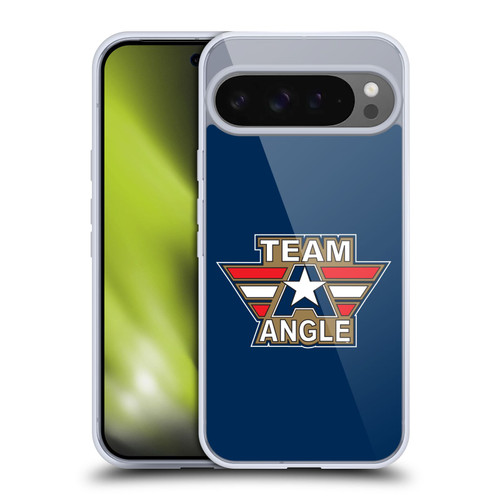 WWE Kurt Angle Logotype Soft Gel Case for Google Pixel 9 Pro XL