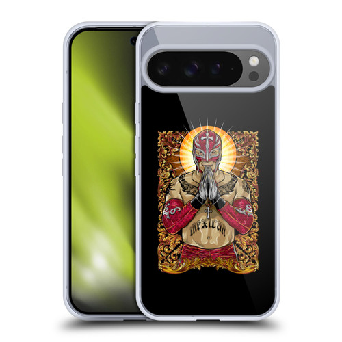 WWE Rey Mysterio Glow Soft Gel Case for Google Pixel 9 Pro XL