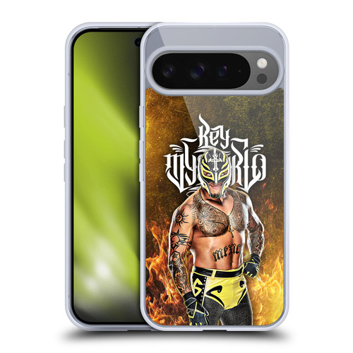 WWE Rey Mysterio Portrait Soft Gel Case for Google Pixel 9 Pro XL