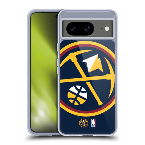 NBA Denver Nuggets Logo Oversized Soft Gel Case for Google Pixel 8