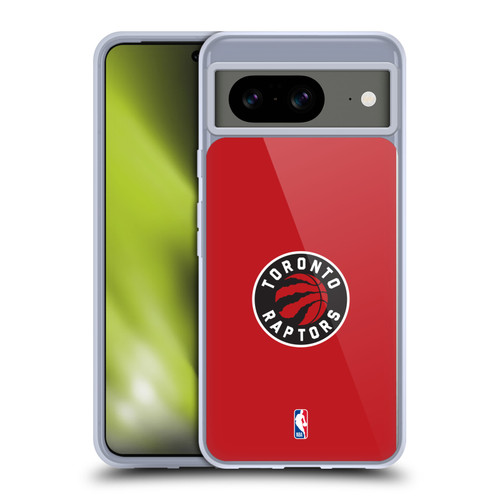 NBA Toronto Raptors Logo Red Soft Gel Case for Google Pixel 8