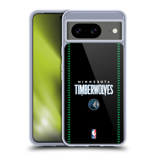 NBA Minnesota Timberwolves Logo Retro Design Soft Gel Case for Google Pixel 8