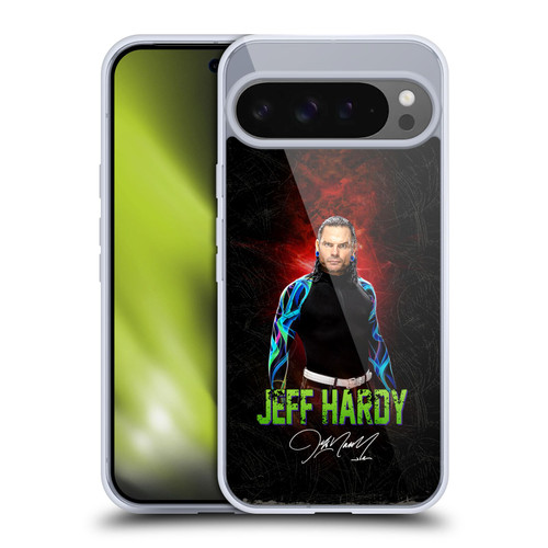 WWE Jeff Hardy LED Image 2 Soft Gel Case for Google Pixel 9 Pro XL