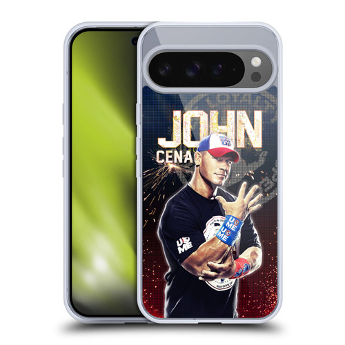 WWE Superstars John Cena Soft Gel Case for Google Pixel 9 Pro XL