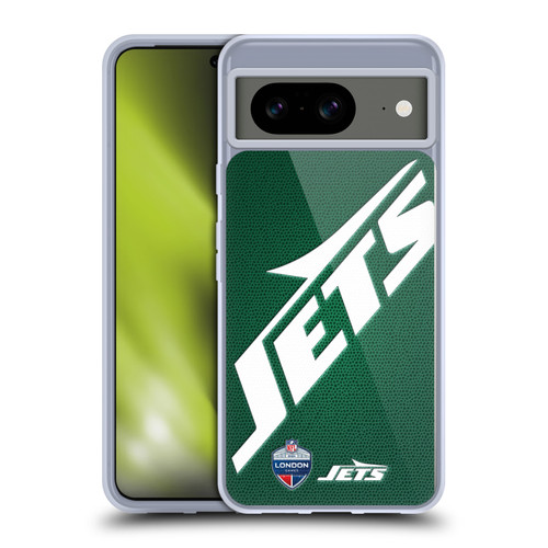 NFL 2024 International Games London Jets Soft Gel Case for Google Pixel 8