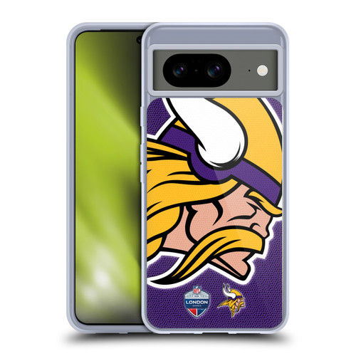 NFL 2024 International Games London Vikings Soft Gel Case for Google Pixel 8