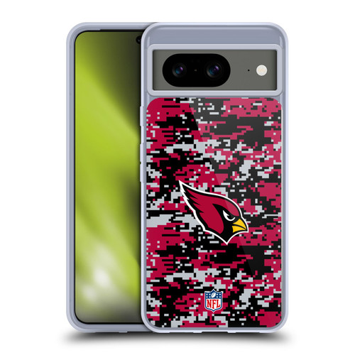 NFL Arizona Cardinals Graphics Digital Camouflage Soft Gel Case for Google Pixel 8