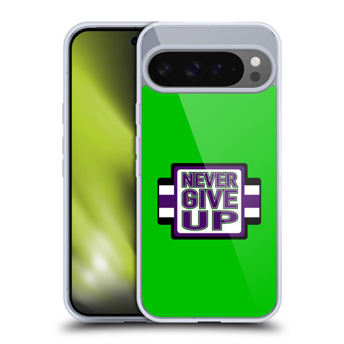 WWE Superstars 8 John Cena Never Give Up Soft Gel Case for Google Pixel 9 Pro XL