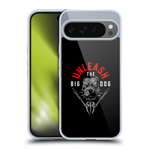 WWE Superstars 8 Roman Reigns Unleash The Big Dog Soft Gel Case for Google Pixel 9 Pro XL
