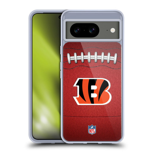 NFL Cincinnati Bengals Graphics Football Soft Gel Case for Google Pixel 8