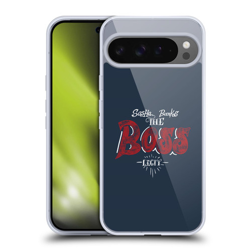 WWE Superstars 9 Sasha Banks The Boss Soft Gel Case for Google Pixel 9 Pro XL
