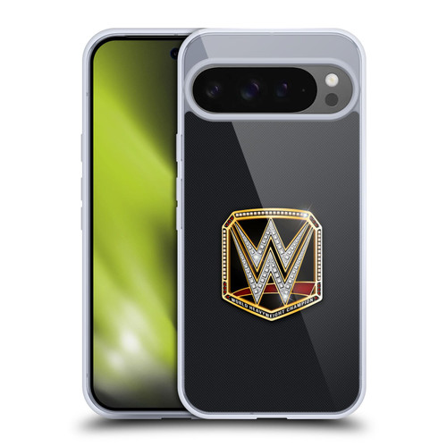 WWE Title Belts World Heavyweight Champion Soft Gel Case for Google Pixel 9 Pro XL