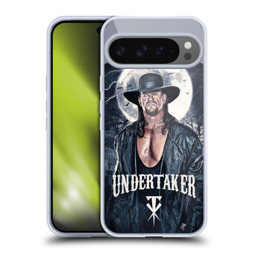 WWE Undertaker Graphics The Undertaker Soft Gel Case for Google Pixel 9 Pro XL