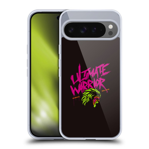 WWE Ultimate Warrior Always Believe Soft Gel Case for Google Pixel 9 Pro XL