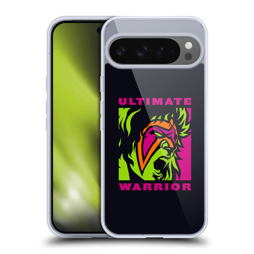 WWE Ultimate Warrior Illustrated Soft Gel Case for Google Pixel 9 Pro XL