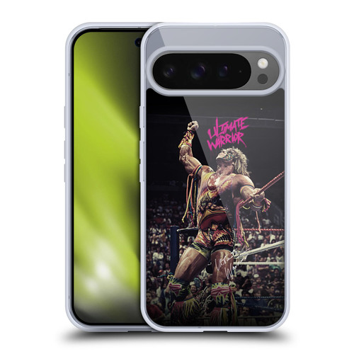 WWE Ultimate Warrior Rope Pose Soft Gel Case for Google Pixel 9 Pro XL