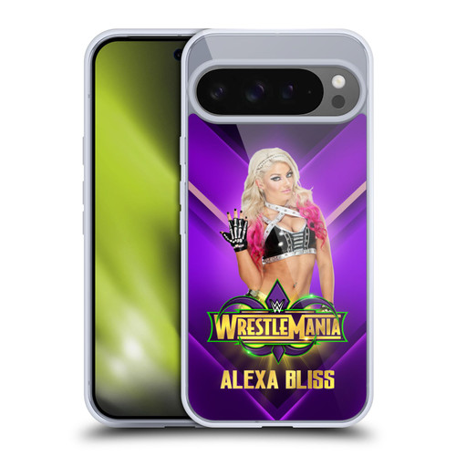 WWE Wrestlemania 34 Superstars Alexa Bliss Soft Gel Case for Google Pixel 9 Pro XL