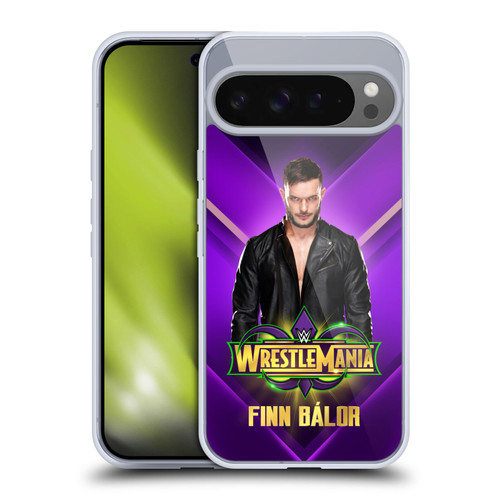 WWE Wrestlemania 34 Superstars Finn Bálor Soft Gel Case for Google Pixel 9 Pro XL