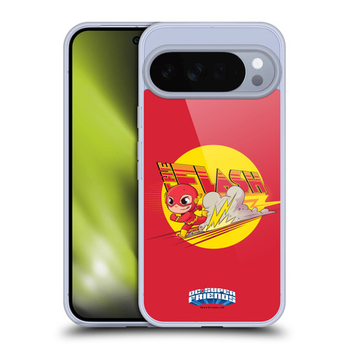 Super Friends DC Comics Toddlers Composed Art The Flash Soft Gel Case for Google Pixel 10 Pro XL