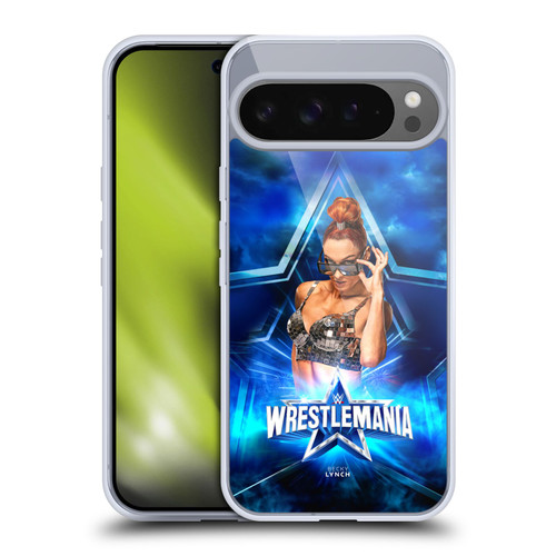 WWE Wrestlemania 38 Superstars Becky Lynch Soft Gel Case for Google Pixel 9 Pro XL