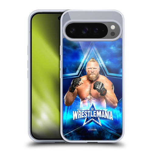 WWE Wrestlemania 38 Superstars Brock Lesnar Soft Gel Case for Google Pixel 9 Pro XL