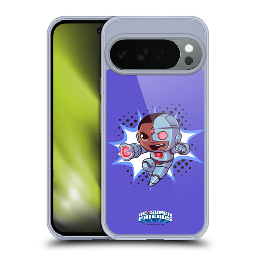 Super Friends DC Comics Toddlers 1 Cyborg Soft Gel Case for Google Pixel 10