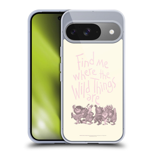 Where the Wild Things Are Literary Graphics Find Me Soft Gel Case for Google Pixel 9 / Pixel 9 Pro