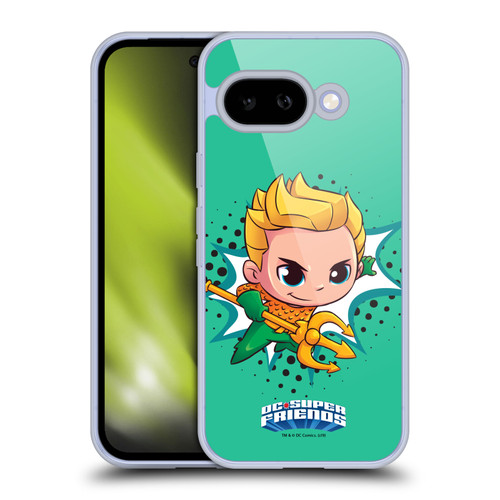 Super Friends DC Comics Toddlers 1 Aquaman Soft Gel Case for Google Pixel 9A