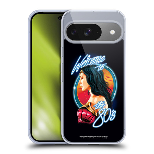 Wonder Woman 1984 80's Graphics Welcome Soft Gel Case for Google Pixel 9 / Pixel 9 Pro