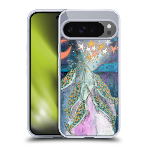 Wyanne Animals 2 Stargazer Celebration Narwhals Soft Gel Case for Google Pixel 9 Pro XL