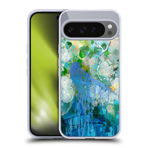 Wyanne Birds Bluebird Reflections Soft Gel Case for Google Pixel 9 Pro XL