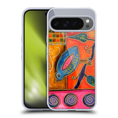 Wyanne Birds Funky Little Bird Soft Gel Case for Google Pixel 9 Pro XL