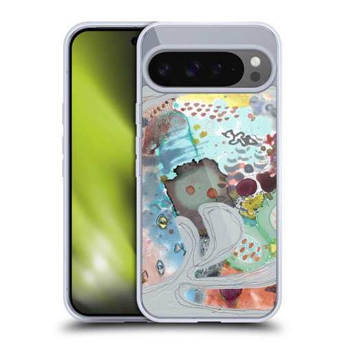 Wyanne Cat Abstract Kitty Soft Gel Case for Google Pixel 9 Pro XL