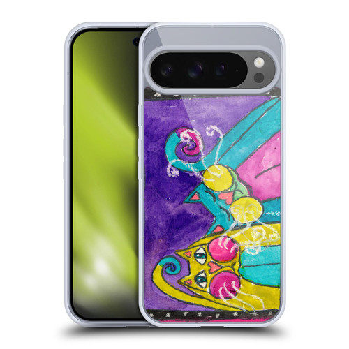 Wyanne Cat A Couple Of Funky Cats Soft Gel Case for Google Pixel 9 Pro XL