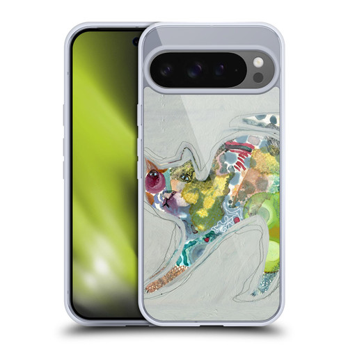 Wyanne Cat Abstract Kitty 2 Soft Gel Case for Google Pixel 9 Pro XL