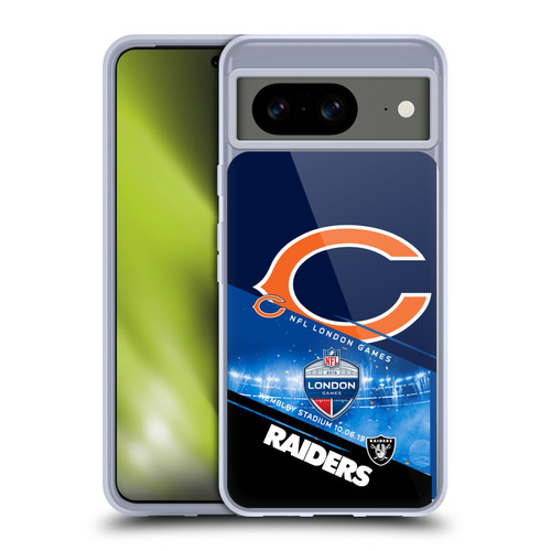 NFL 2019 London Games Bears VS. Raiders Soft Gel Case for Google Pixel 8