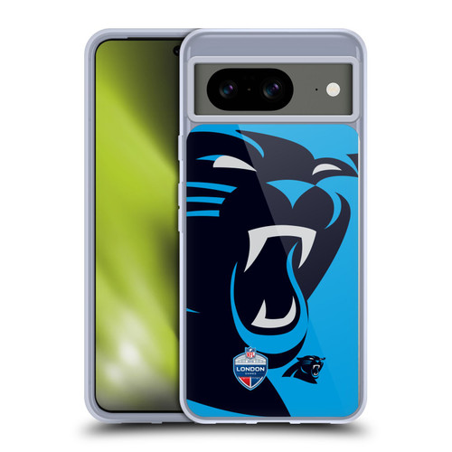NFL 2019 London Games Oversized Panthers Soft Gel Case for Google Pixel 8