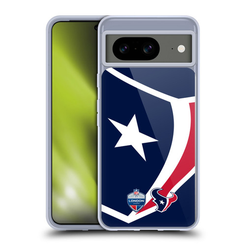 NFL 2019 London Games Oversized Texans Soft Gel Case for Google Pixel 8