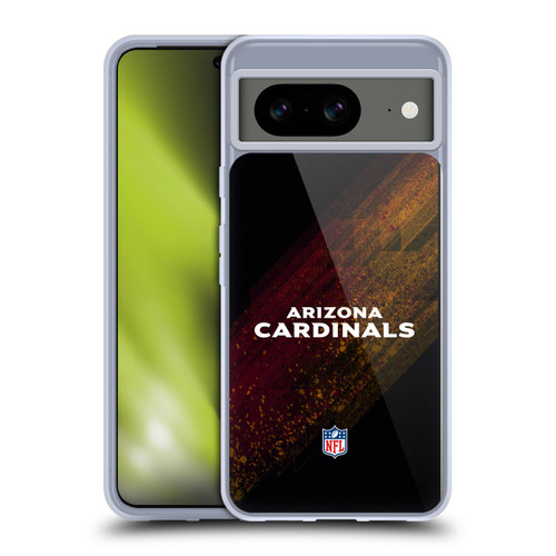 NFL Arizona Cardinals Logo Blur Soft Gel Case for Google Pixel 8
