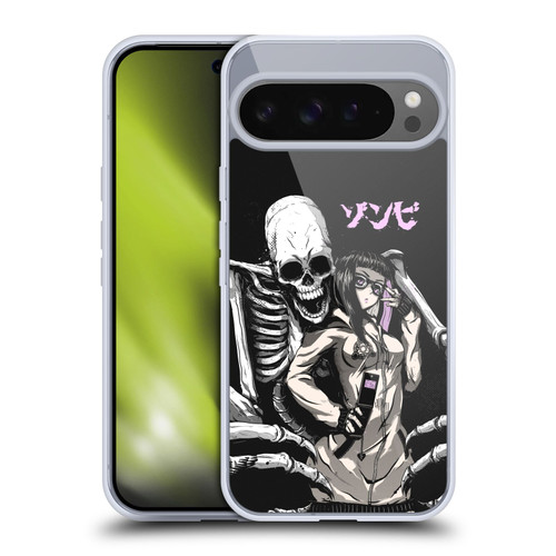 Zombie Makeout Club Art Stop Drop Selfie Soft Gel Case for Google Pixel 9 Pro XL