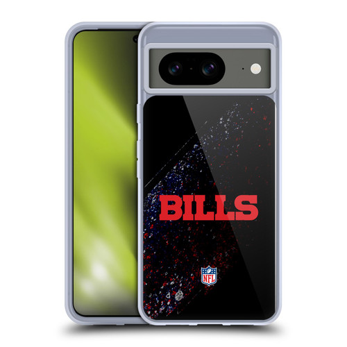 NFL Buffalo Bills Logo Blur Soft Gel Case for Google Pixel 8