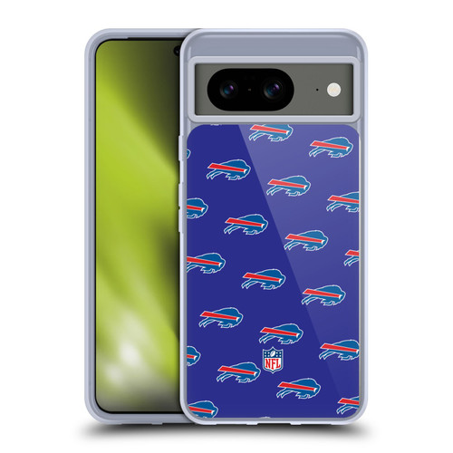 NFL Buffalo Bills Artwork Patterns Soft Gel Case for Google Pixel 8