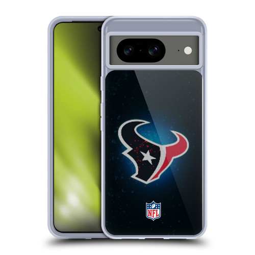 NFL Houston Texans Artwork LED Soft Gel Case for Google Pixel 8
