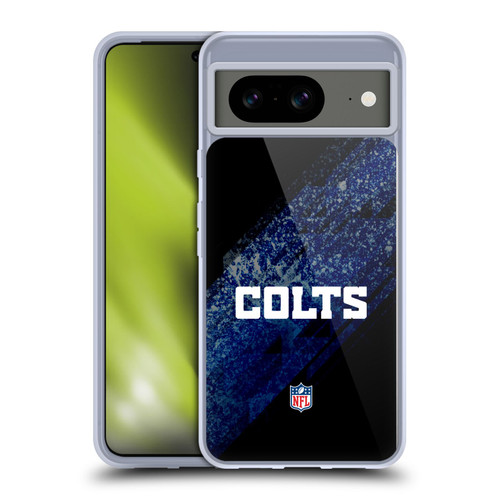 NFL Indianapolis Colts Logo Blur Soft Gel Case for Google Pixel 8