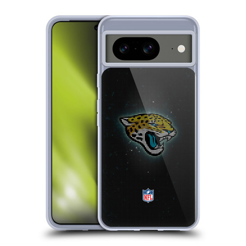 NFL Jacksonville Jaguars Artwork LED Soft Gel Case for Google Pixel 8